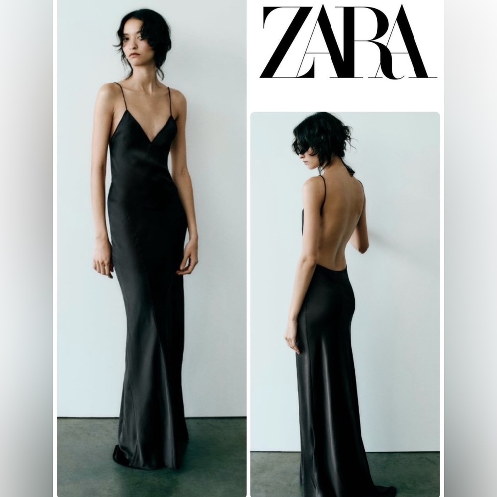 Zara Black Maxi Dress